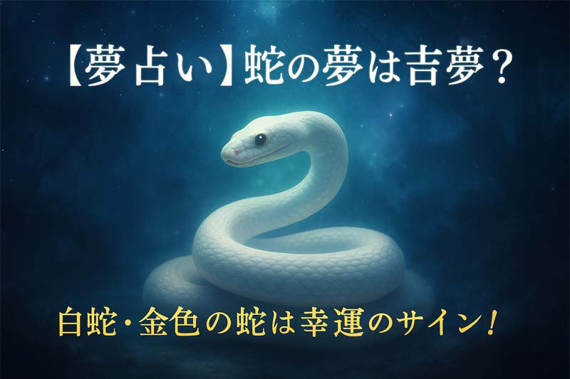 夢占い 蛇